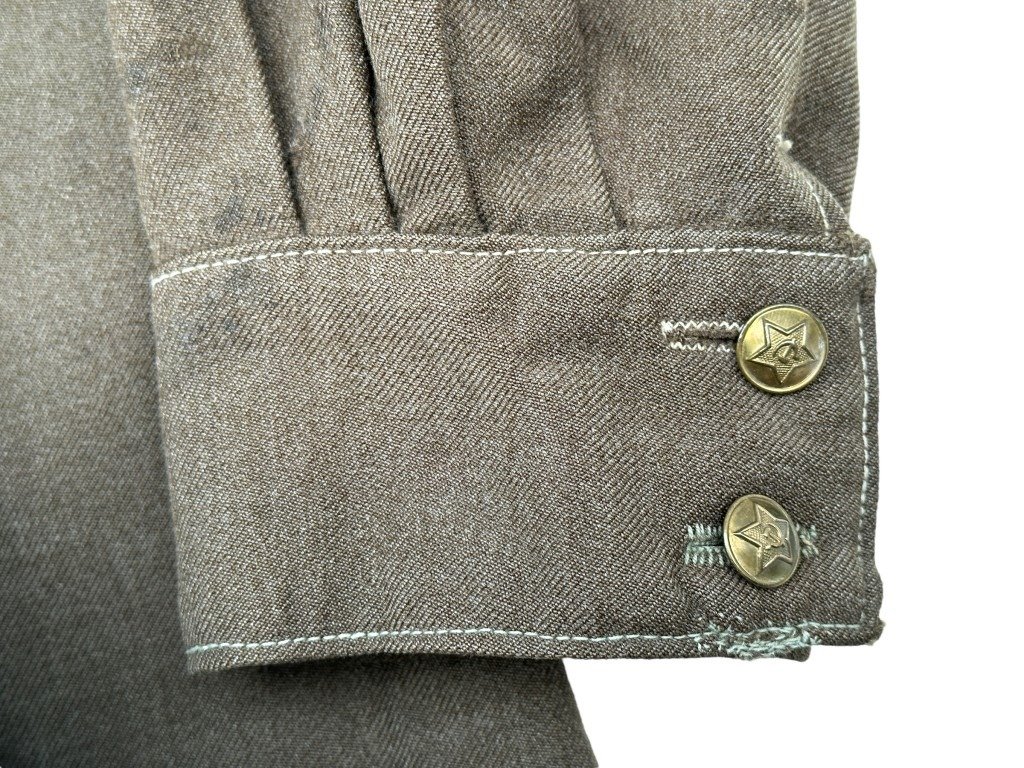 Original WWII Russian M43 lend-lease Gymnasterka blouse — image 12