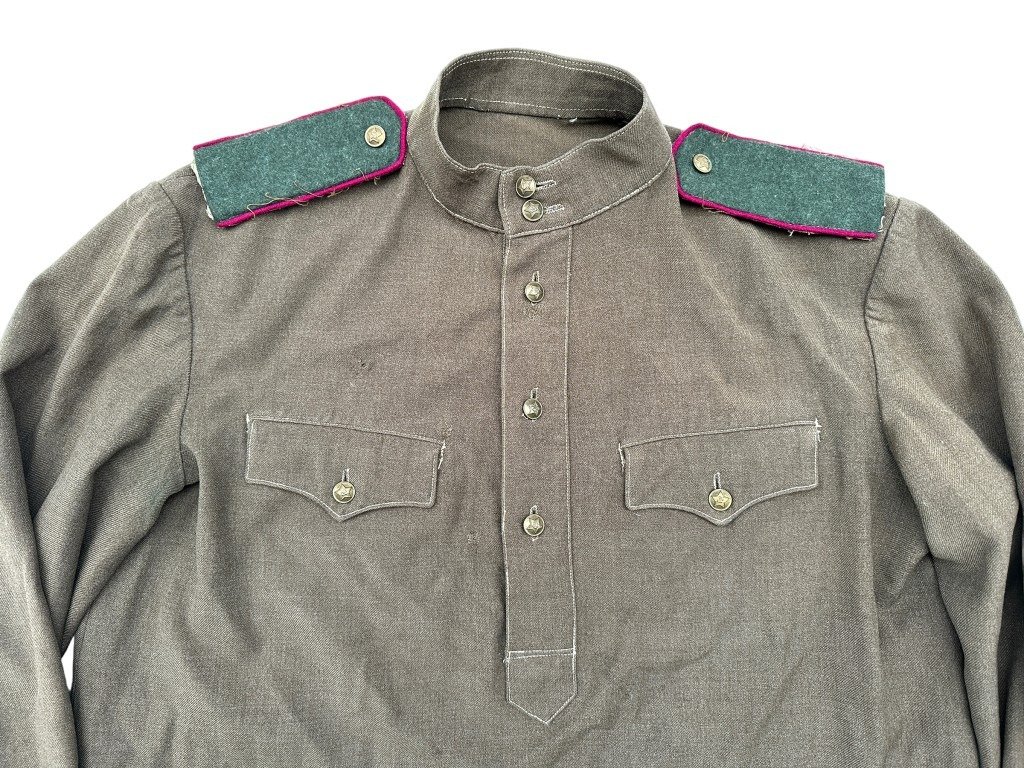 Original WWII Russian M43 lend-lease Gymnasterka blouse — image 2
