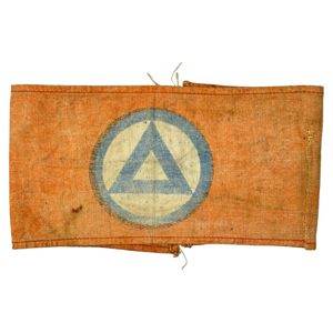 Original WWII Flemish VNV collaboration armband