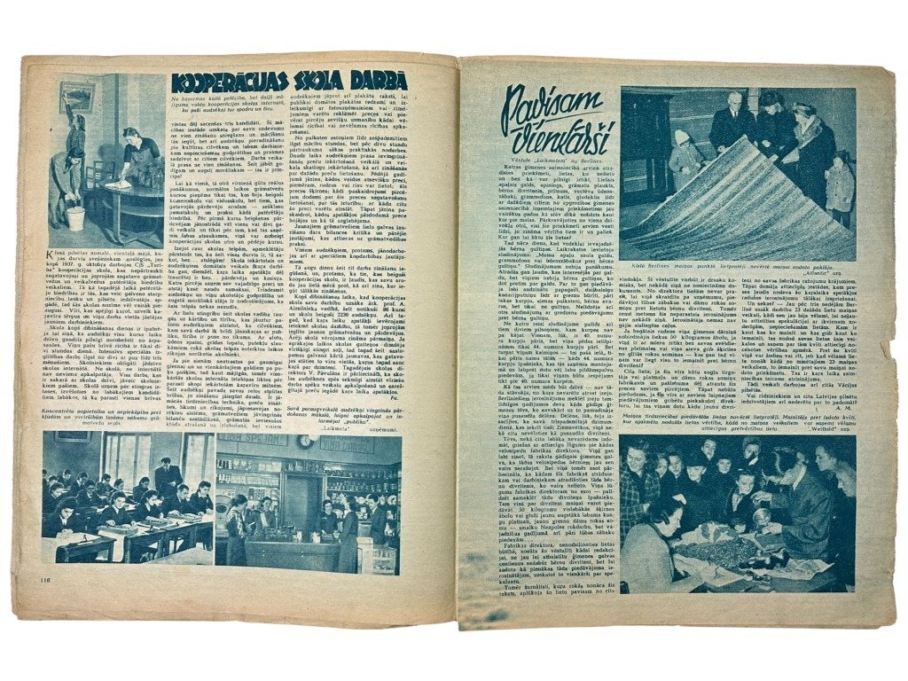 Original WWII Latvian collaboration magazine — image 11