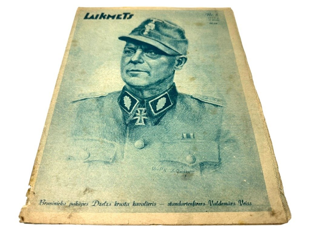 Original WWII Latvian collaboration magazine — image 2