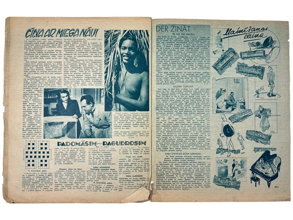 Original WWII Latvian collaboration magazine — image 7