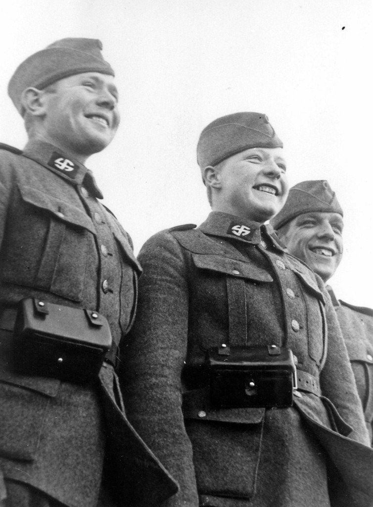 Original M23 Danish army / SS-Schalburgkorps overseas cap — image 2