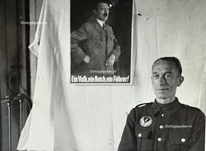 Original WWII Flemish collaboration Vlaamsche Wacht photo