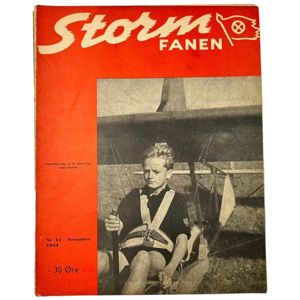 Original WWII Danish NSU 'Stormfanen' magazine – Nr. 11 – …