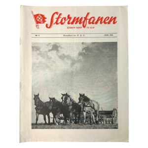 Original WWII Danish NSU 'Stormfanen' magazine – Nr. 5 – …