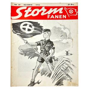 Original WWII Danish NSU 'Stormfanen' magazine – Nr. 10 – …
