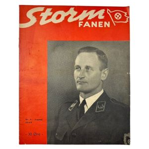 Original WWII Danish NSU 'Stormfanen' magazine – Nr. 8 – …