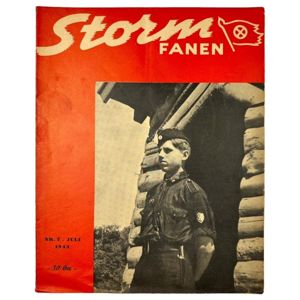 Original WWII Danish NSU 'Stormfanen' magazine – Nr. 7 – …