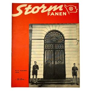 Original WWII Danish NSU 'Stormfanen' magazine – Nr. 9 – …