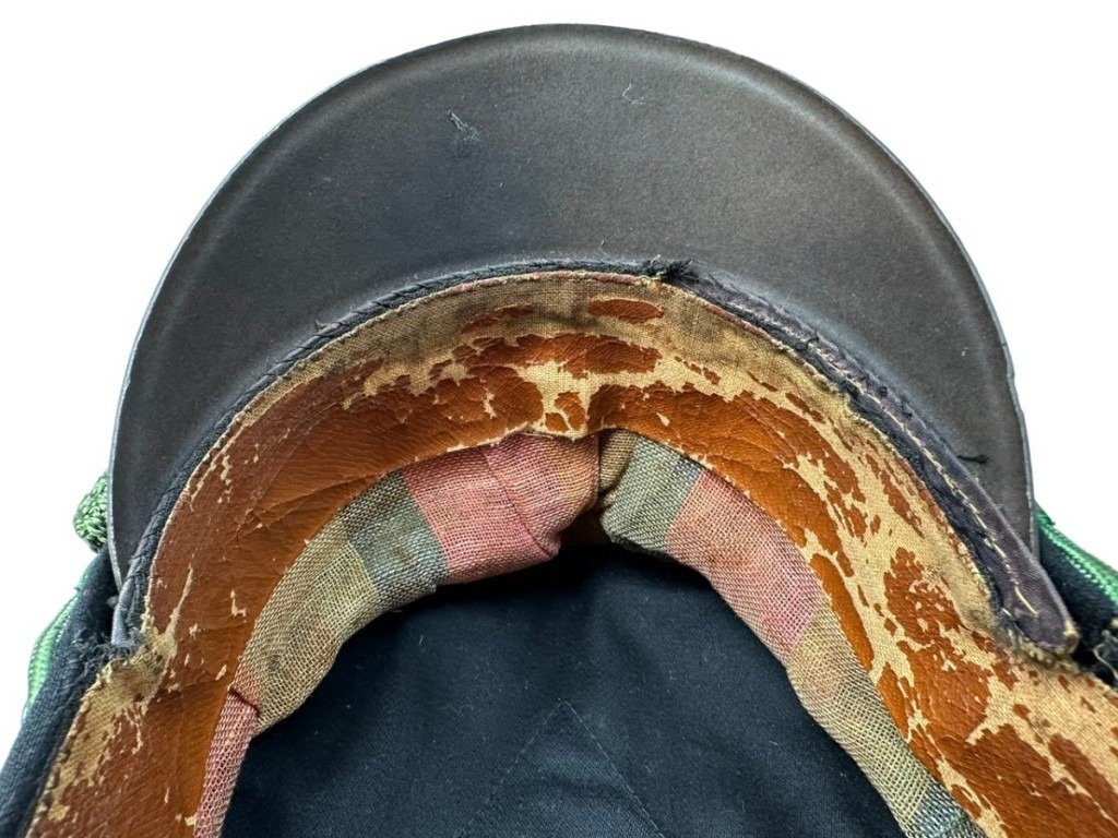 Original WWII Vlaamsche Fabriekswacht collaboration visor cap — image 10