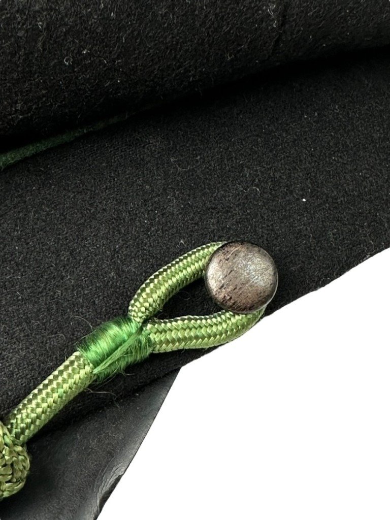 Original WWII Vlaamsche Fabriekswacht collaboration visor cap — image 11