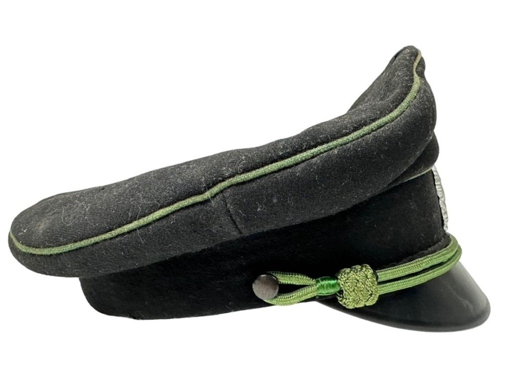 Original WWII Vlaamsche Fabriekswacht collaboration visor cap — image 4