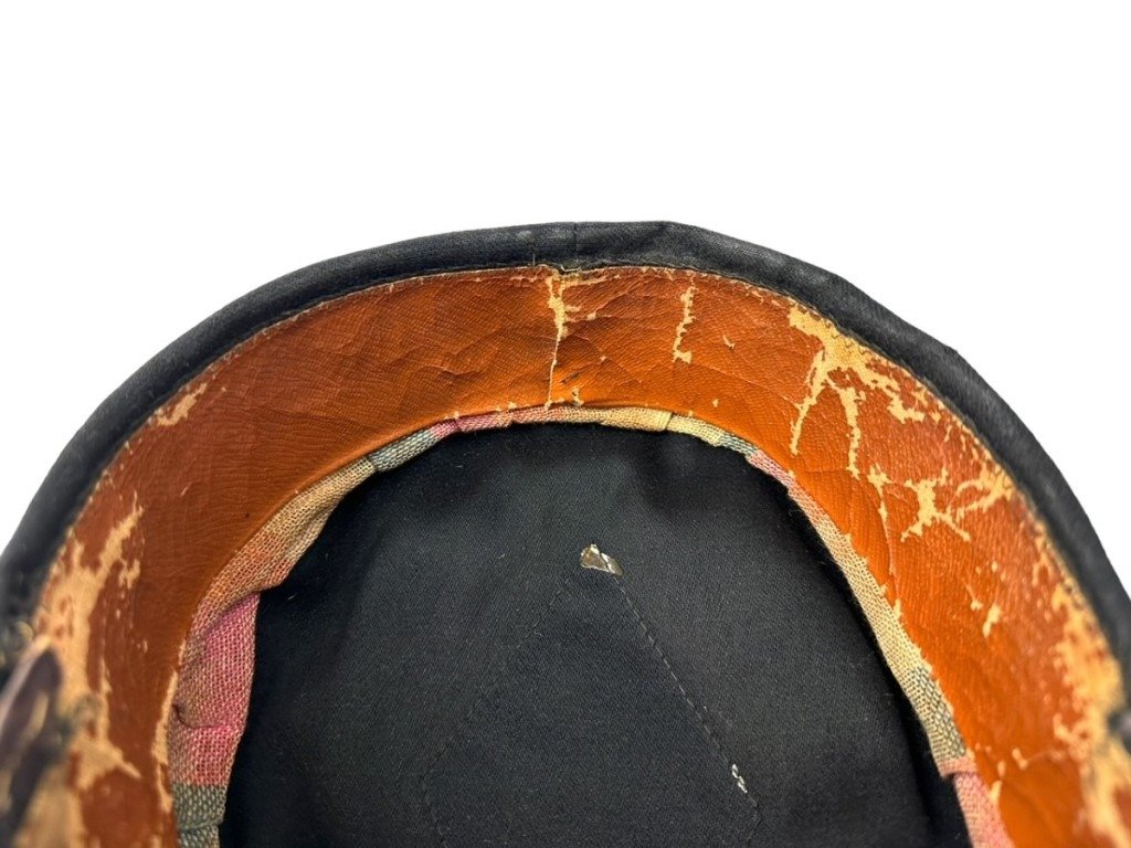 Original WWII Vlaamsche Fabriekswacht collaboration visor cap — image 9