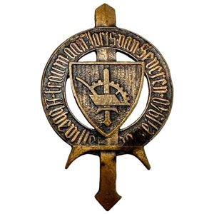 Original WWII Flemish Joris van Severen collaboration award