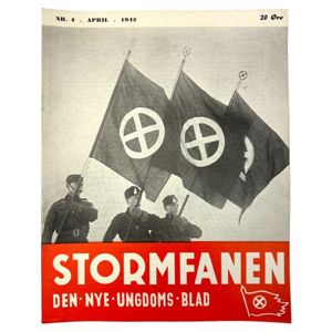 Original WWII Danish NSU 'Stormfanen' magazine – Nr. 4 – …