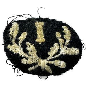 Original WWII Vlaamsche Wacht collaboration cap insignia