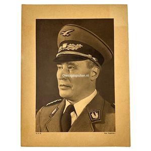 Original WWII Flemish NSJV photo print of Edgar Lehembre