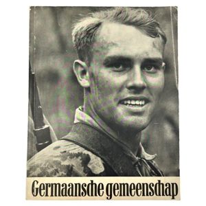 Original WWII Dutch Waffen-SS 'Germaansche Gemeenschap' book