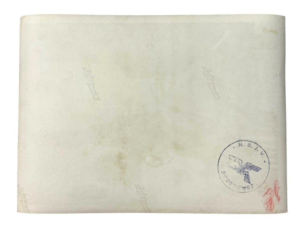 Original WWII Flemish NSJV photo of Staf de Clercq during an sports event — image 3