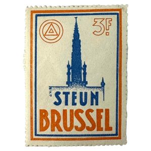 Original WWII Flemish VNV collaboration closure seal