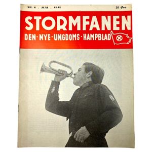 Original WWII Danish NSU 'Stormfanen' magazine – Nr. 6 – …