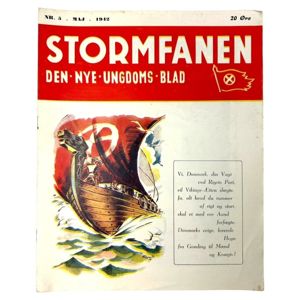 Original WWII Danish NSU 'Stormfanen' magazine – Nr. 5 – …
