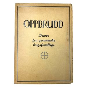 Original WWII Norwegian Waffen-SS book Oppbrudd – Brever fra Germanske …