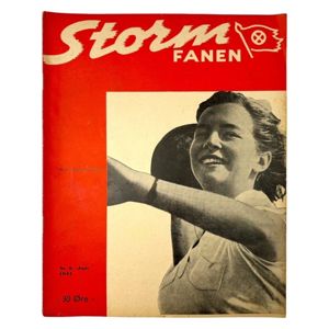 Original WWII Danish NSU 'Stormfanen' magazine – Nr. 6 – …