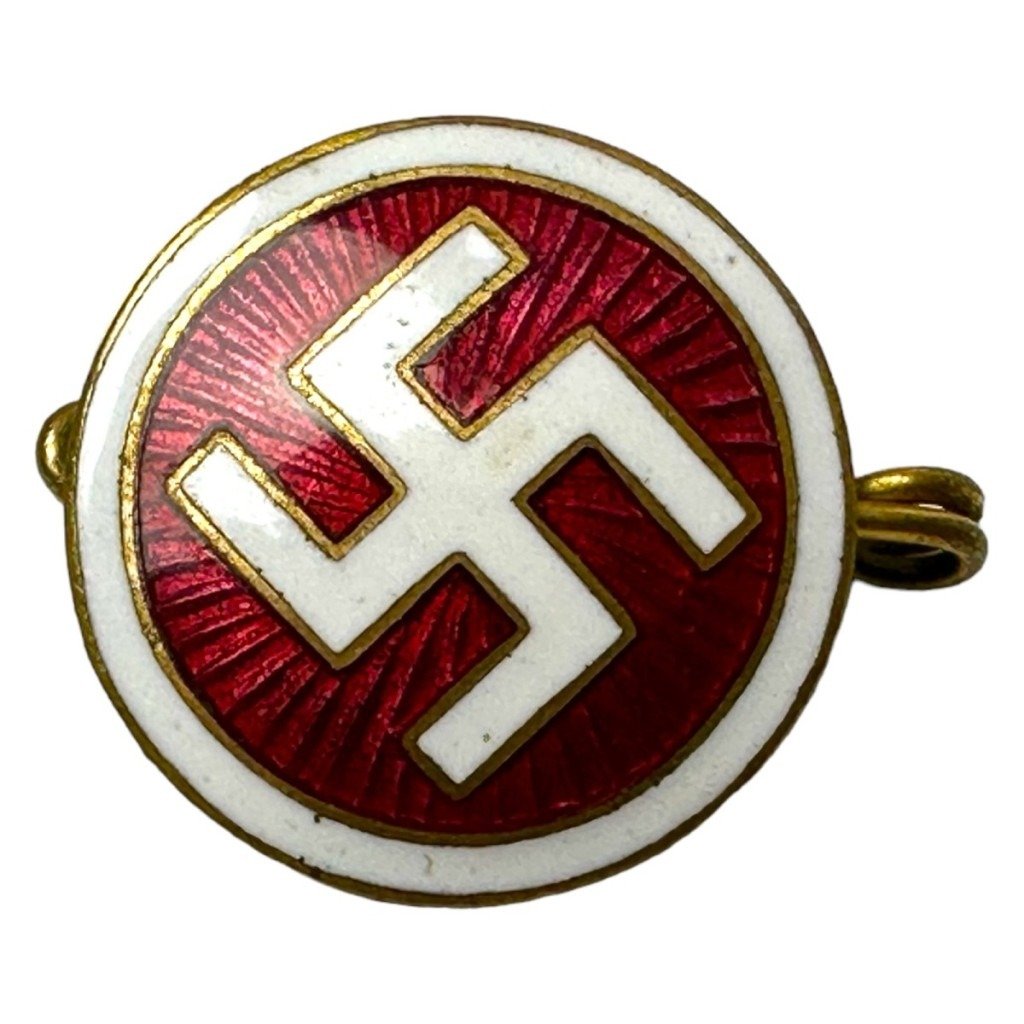 Original WWII DNSAP member pin — image 2