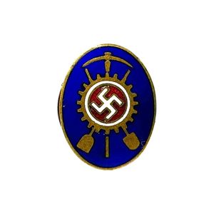 Original WWII Danish collaboration Arbejdstjeneste pin