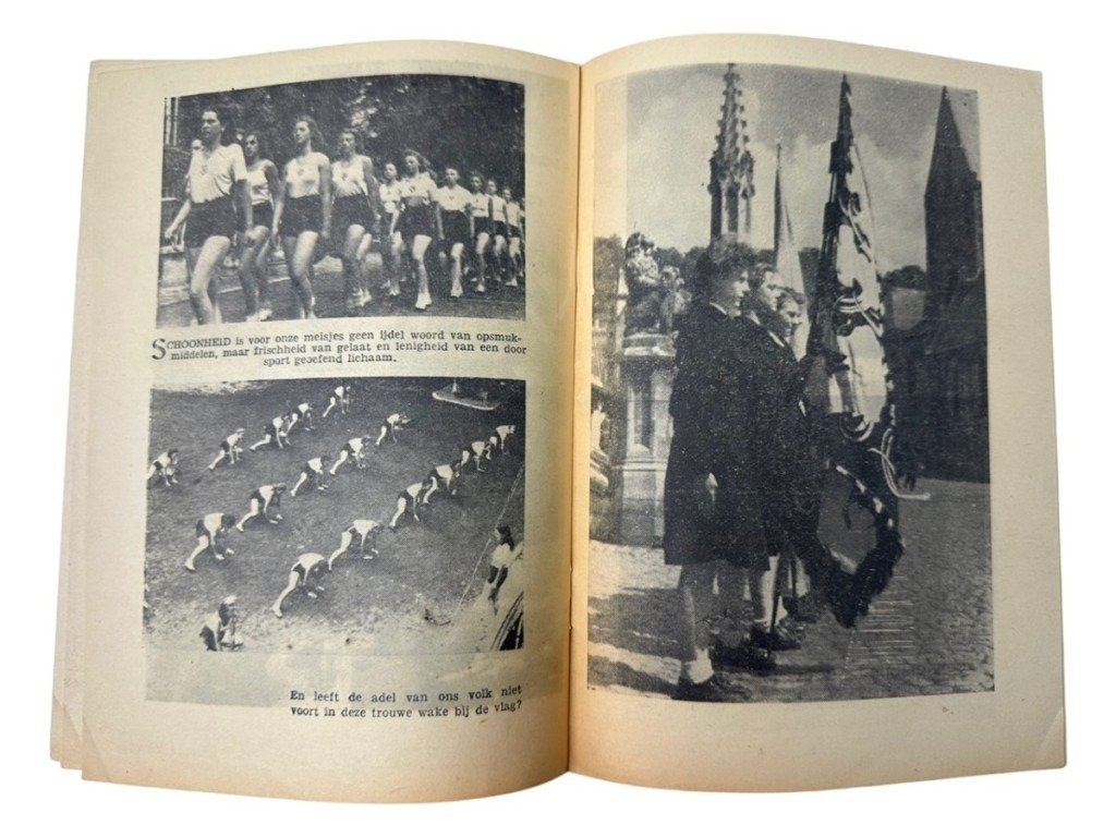 Original WWII Flemish NSJV collaboration brochure — image 10