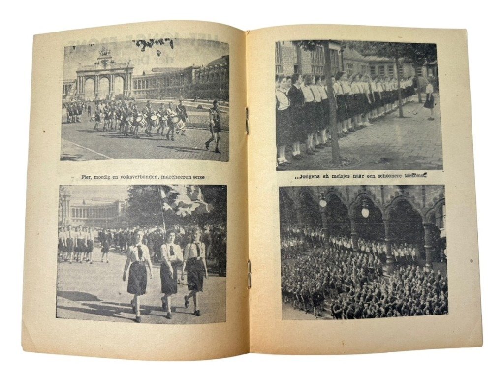 Original WWII Flemish NSJV collaboration brochure — image 13