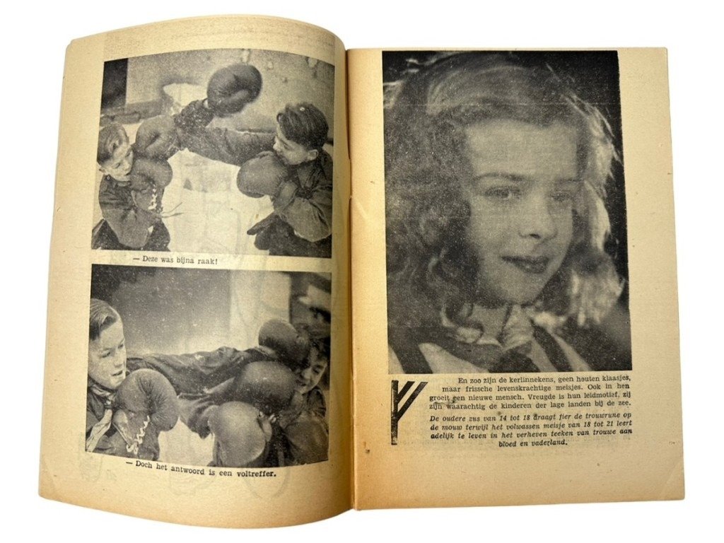 Original WWII Flemish NSJV collaboration brochure — image 16
