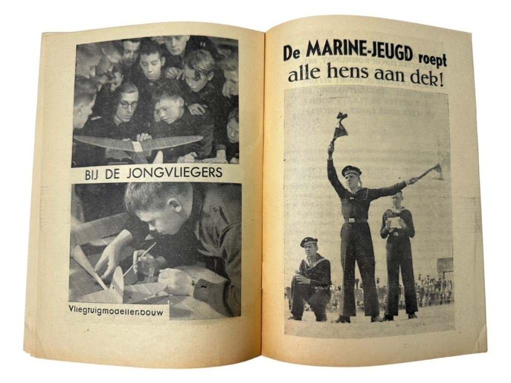 Original WWII Flemish NSJV collaboration brochure — image 9