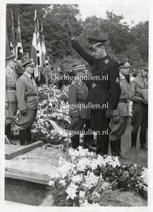 Original WWII Dutch NSB photo – Van Geelkerken at the …