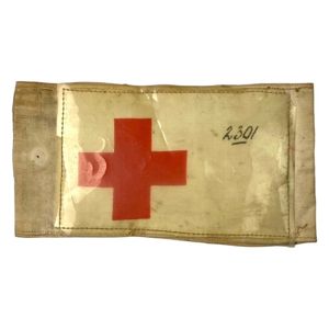 Original WWII Dutch Red Cross armband