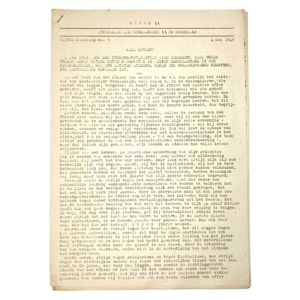 Original WWII Dutch Storm SS newspaper last edition May 4, …