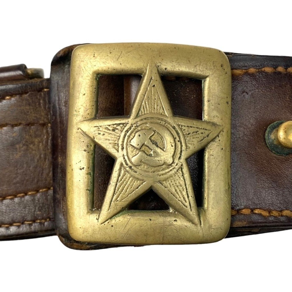 Original WWII Russian M35 officers belt — image 2