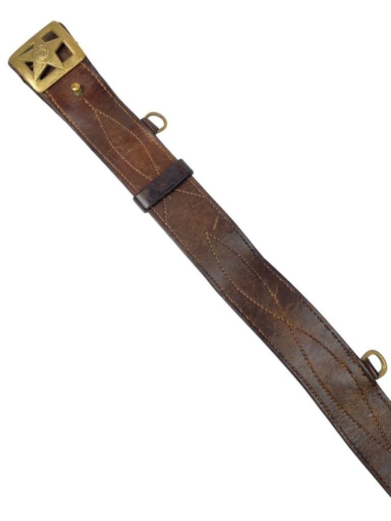 Original WWII Russian M35 officers belt — image 3