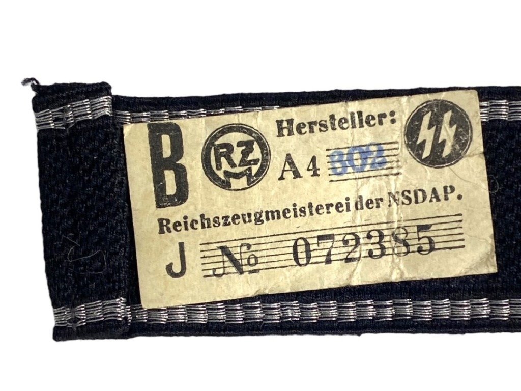 Original WWII Dutch SS-Freiwilligen Legion Niederlande cuff title — image 5