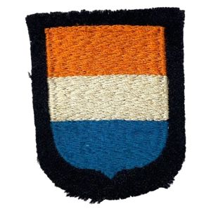 Original WWII Dutch Waffen-SS volunteer shield