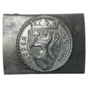 Original WWII Norwegian NS Nasjonal Samling buckle