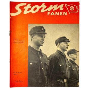 Original WWII Danish NSU 'Stormfanen' magazine – Nr. 3 – …