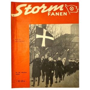 Original WWII Danish NSU 'Stormfanen' magazine – Nr. 10 – …