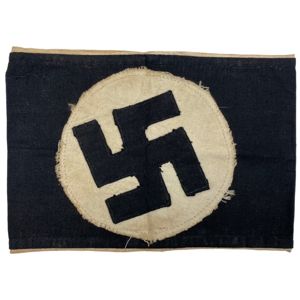 Original WWII Danish NSDAPN armband (Stitched type)