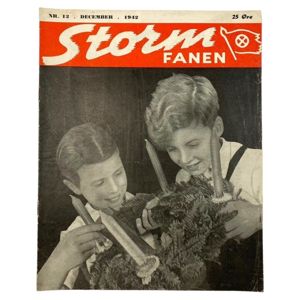Original WWII Danish NSU 'Stormfanen' magazine – Nr. 12 – …