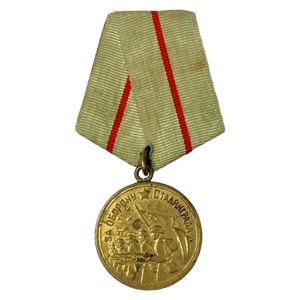 Original WWII Russian 'For Defense of Stalingrad' medal