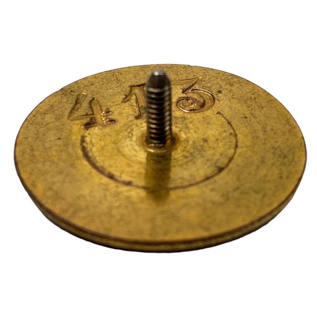 Original WWII Norwegian Nasjonal Samling enameled 'Rikshird' pin — image 5