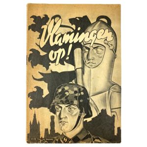 Original WWII Flemish Waffen-SS booklet – Vlamingen Op!
